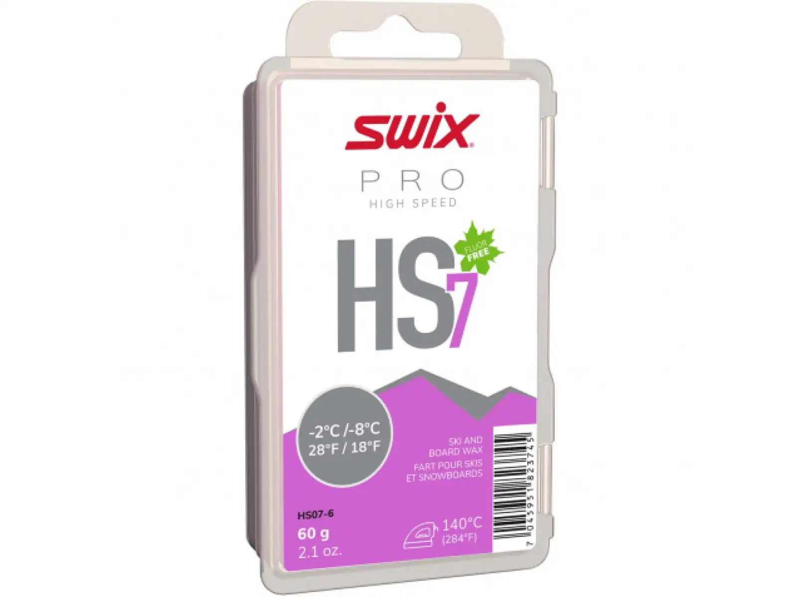Swix HS07-6 High-Speed Gleitwachs 60g
