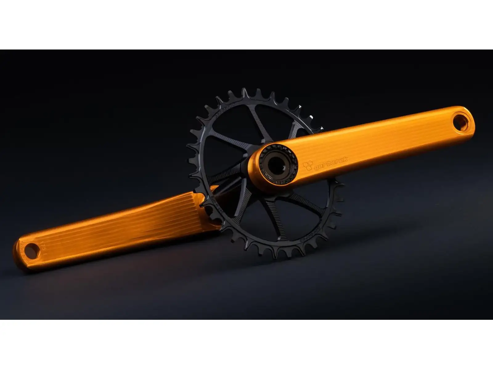 Garbaruk XC Kurbeln orange/schwarz.