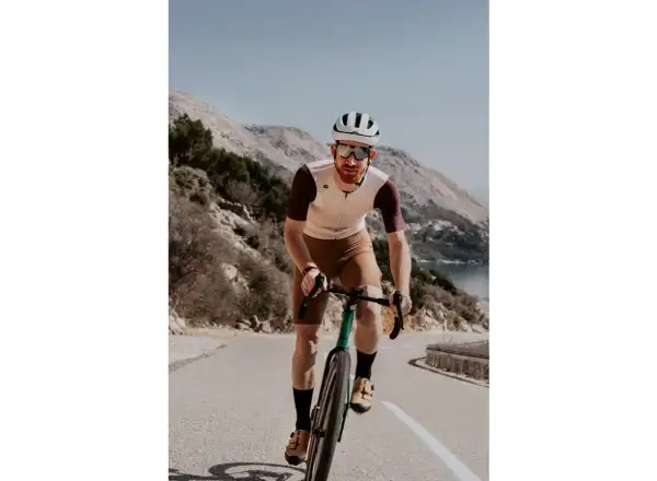 Force Zenith Fahrradbrille schwarz/schwarz verspiegeltes Glas