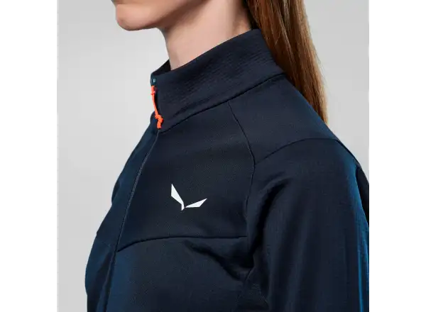 Salewa Puez Cammino Polarlite Half-Zip Damen Fleece Navy Blazer