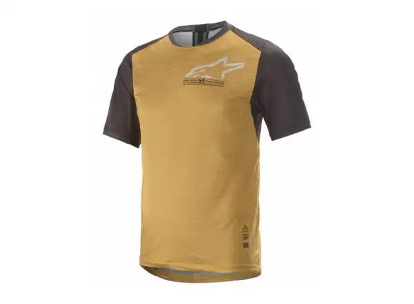 Alpinestars ALPS 6.0 V2 Herren-Trikot Kurzarm Tangerine/Schwarz
