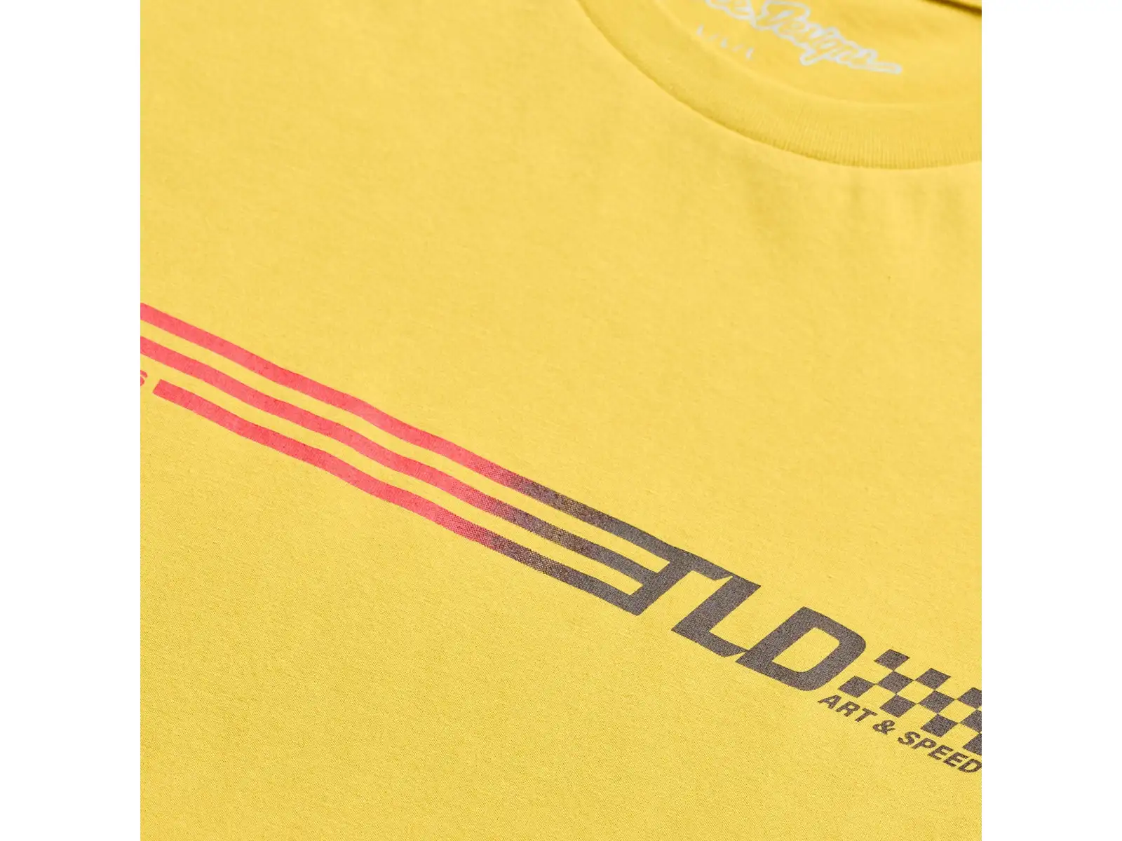 Troy Lee Designs Stripes Herren T-Shirt Kurzarm Butter