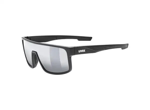 Uvex LGL 51 Fahrradbrille Black Mat/Mirror Silver