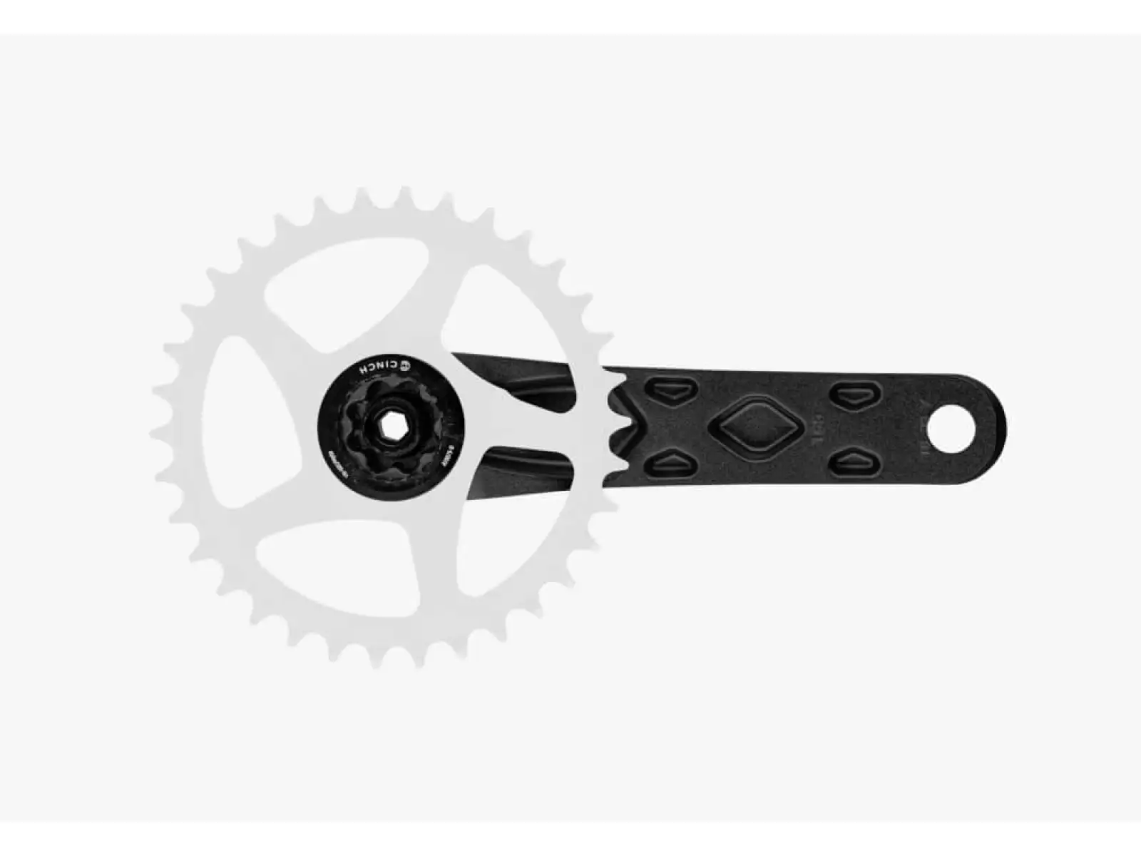 Race Face Atlas 175 mm Kurbeln ohne Kettenblatt Schwarz