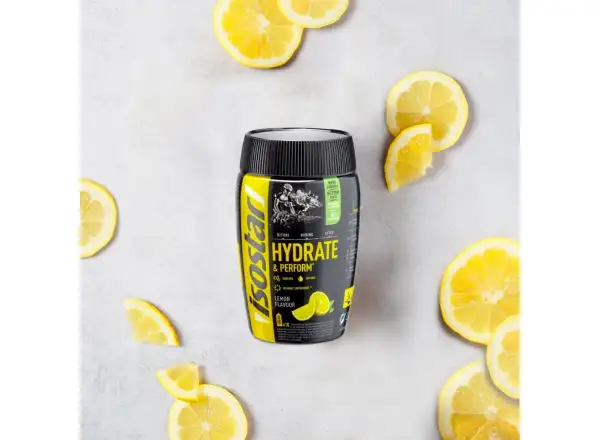 Isostar Hydrate & Perform Ionisches Getränk 400 g Zitrone