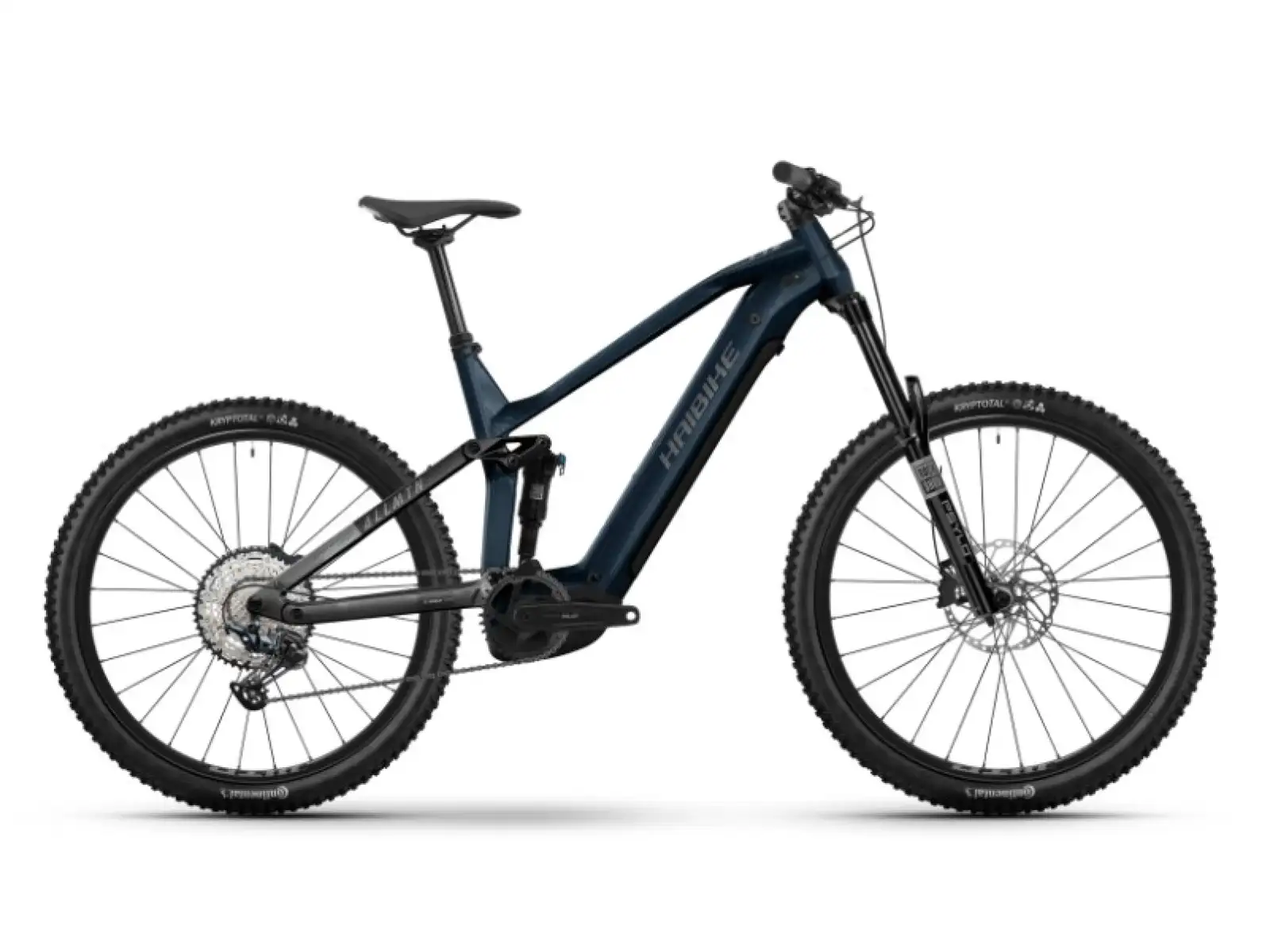 Haibike ALLMTN 6 800Wh vollgefedertes E-Bike ocean black/grey