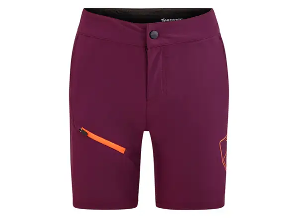 Ziener Natsu Junior Kinder Shorts lila/orange