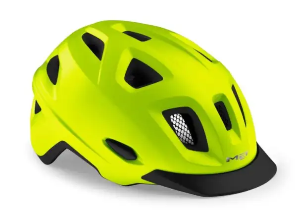 MET Mobilite Helm matte Reflexgelb
