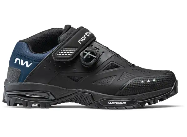 Northwave Enduro Mid 2 Herren MTB-Schuhe Black/Deep Blue