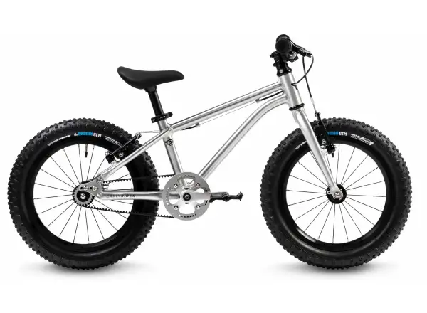 Early Rider Seeker 16 Kinderfahrrad Gebürstetes Aluminium