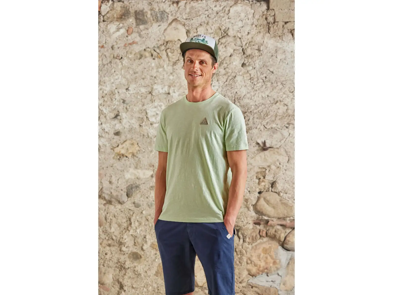 Maloja AverauM. Herren T-Shirt Kurzarm Jadegrün