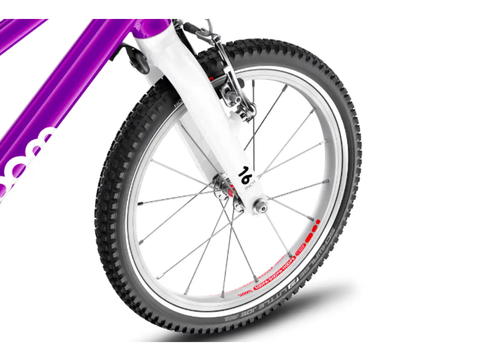 Woom 3 Lila Automagic 16" Kinderfahrrad