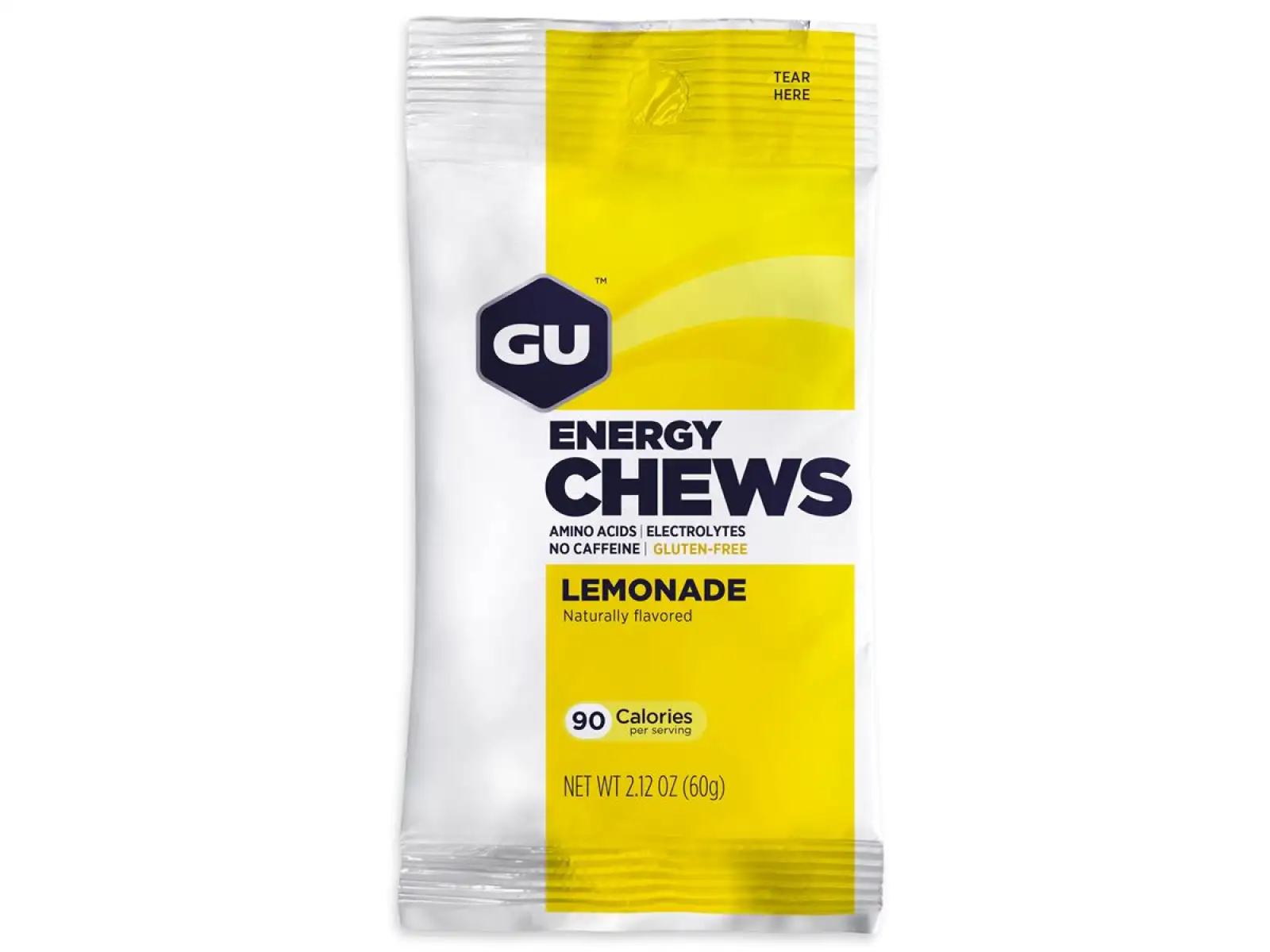 GU Energy Chews Bonbons Lemonade 60g