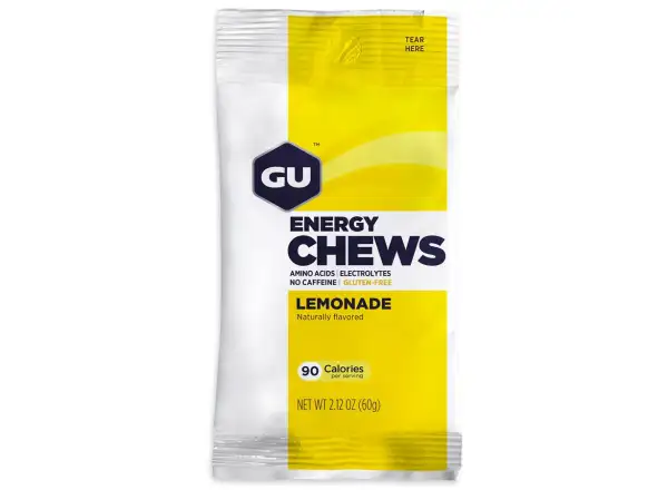 GU Energy Chews Bonbons Lemonade 60g