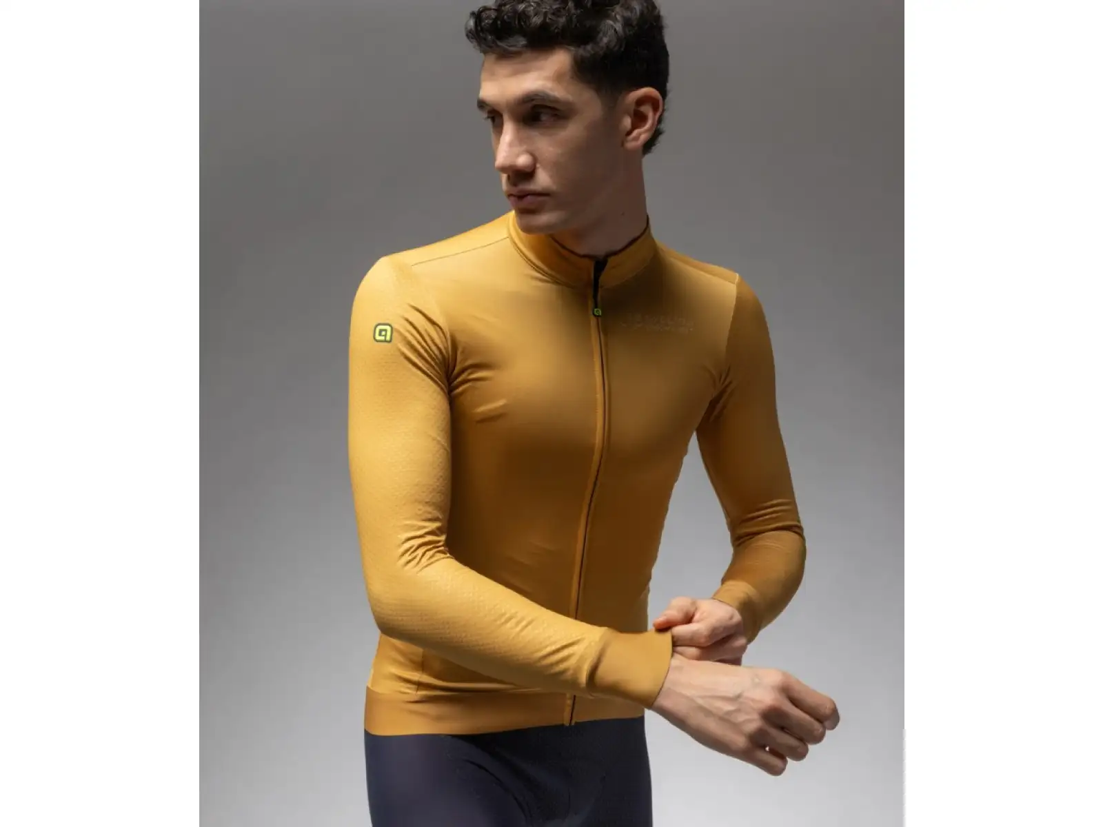 Alé PR-E Follow Me 2.0 Herren Langarmtrikot Kashmir Yellow