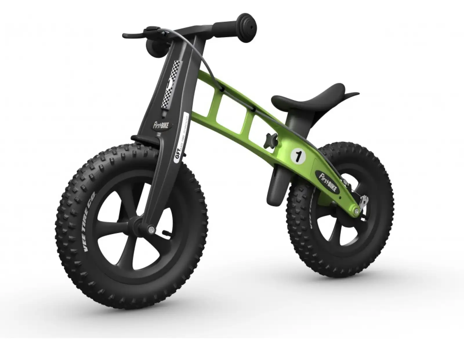 First Bike FAT Laufrad für Kinder Green