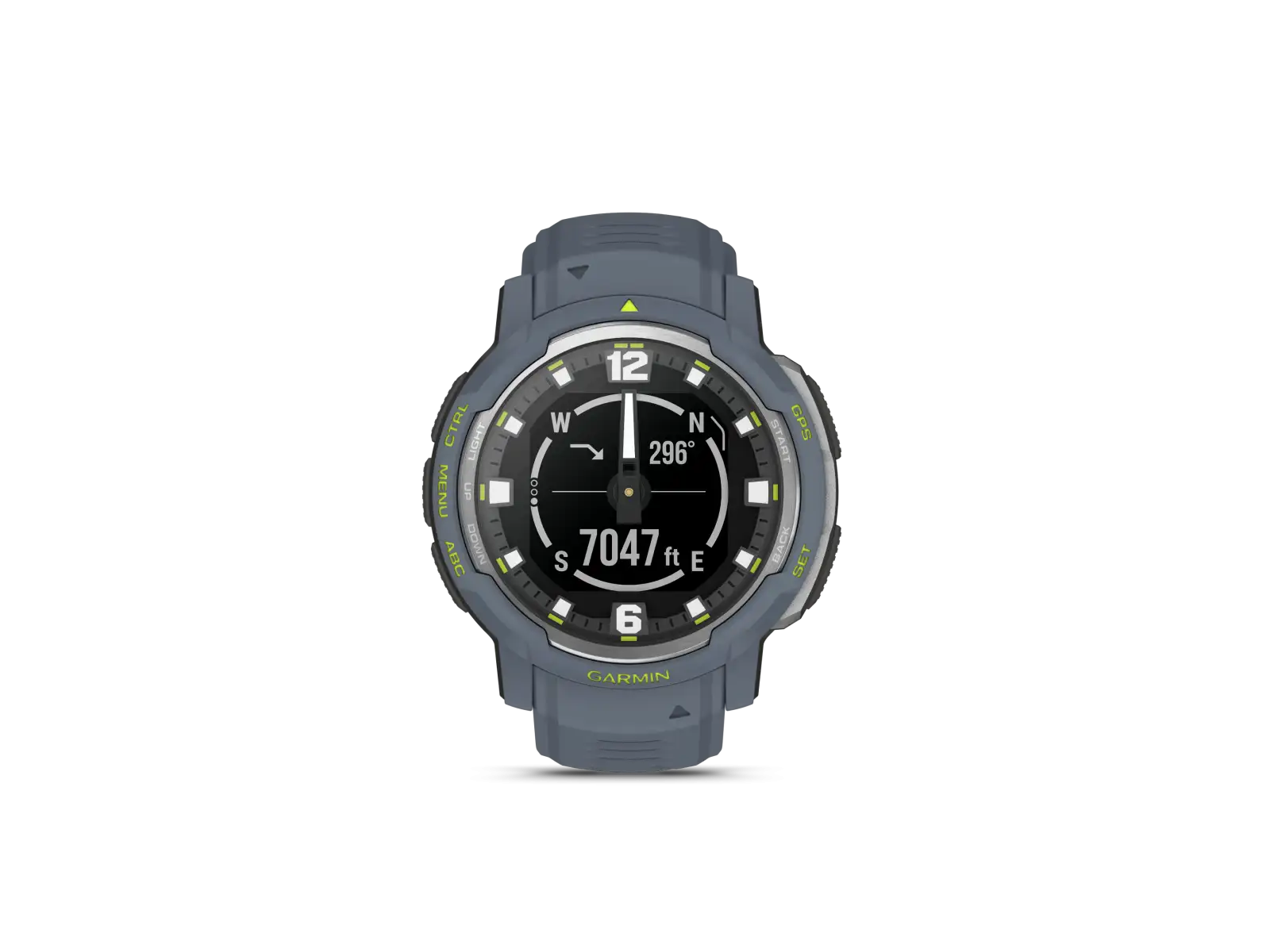 Garmin Instinct Crossover Standard Edition Smartwatch Blue Granite