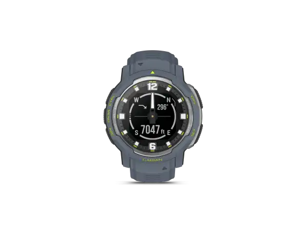Garmin Instinct Crossover Standard Edition Smartwatch Blue Granite