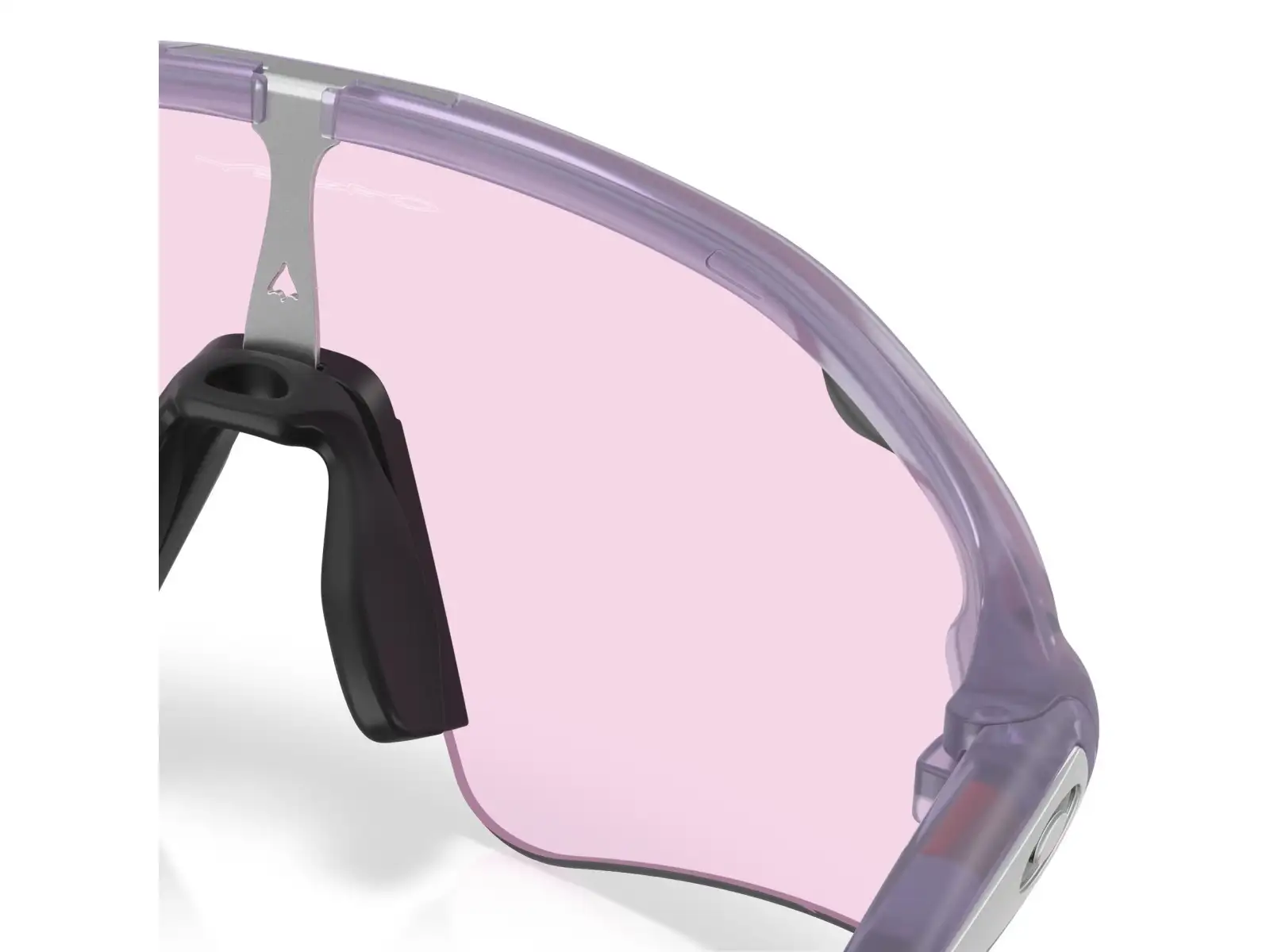 Oakley Stunt Devil A Sportbrille Transparent Lilac/Prizm Low Light