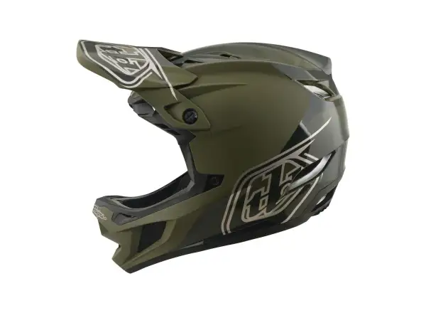 Troy Lee Designs D4 Polyacryte Mips Helm Shadow Beetle