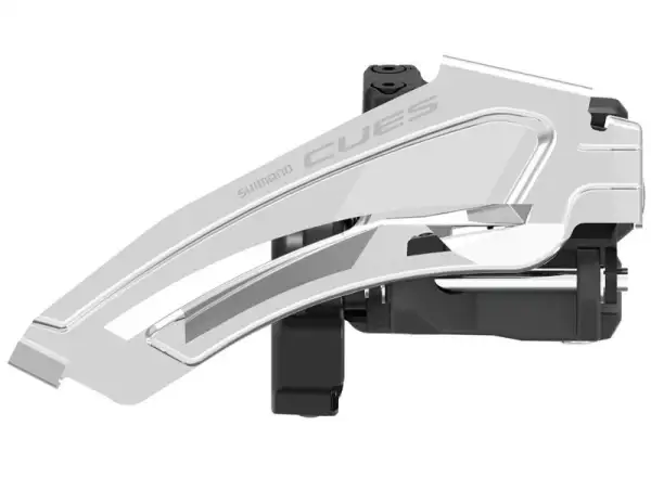 Shimano CUES FD-U6010-L 2×10/11-fach Umwerfer Top Swing Low Clamp