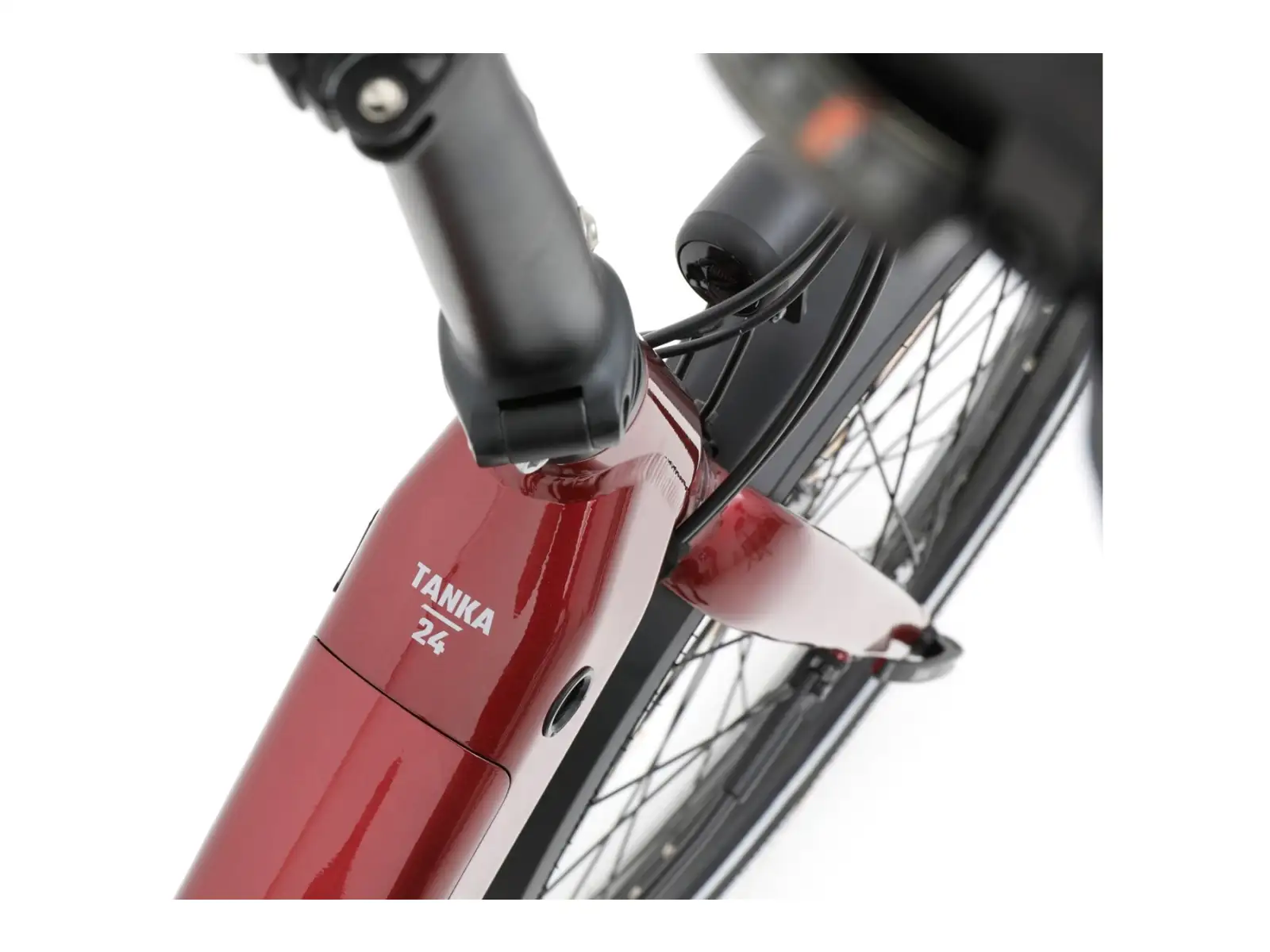 Apache Tanka 24 RX faltbares E-Bike 363 Wh S/M bordeauxfarben
