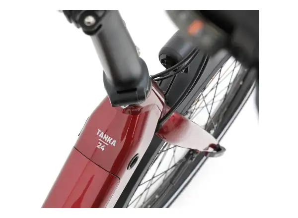 Apache Tanka 24 RX faltbares E-Bike 363 Wh S/M bordeauxfarben