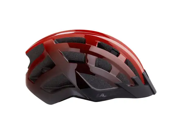 Lazer Compact DLX Helm Rot/Schwarz, Größe Uni (54-61 cm)
