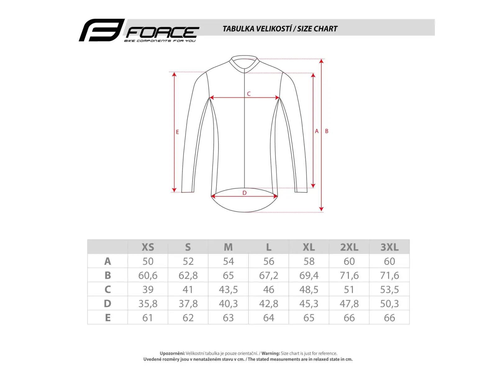 Force Endless Trikot langarm fluo gelb