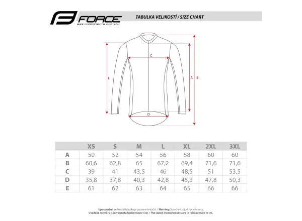 Force Endless Trikot langarm fluo gelb