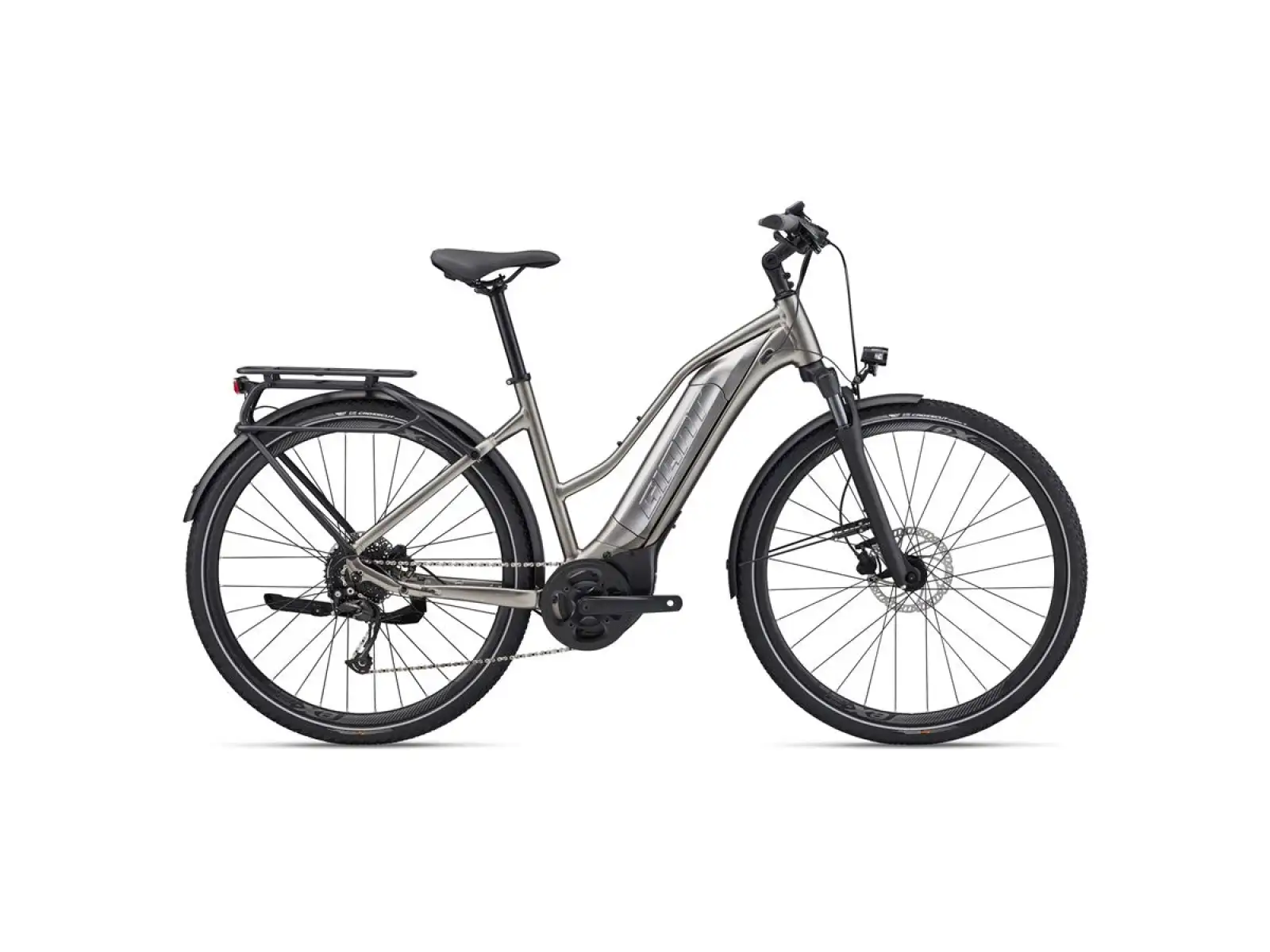 Giant Explore E+ 3 STA Trekking E-Bike Space Grey