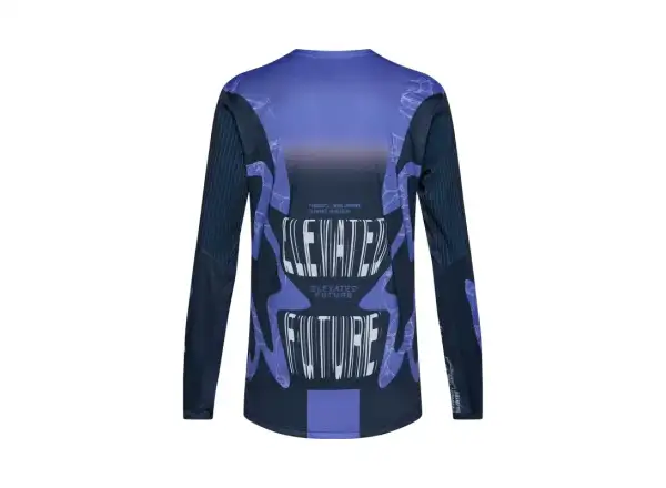 Fox Flexair Herren-Trikot Langarm Diffuse Special Edition Blueberry