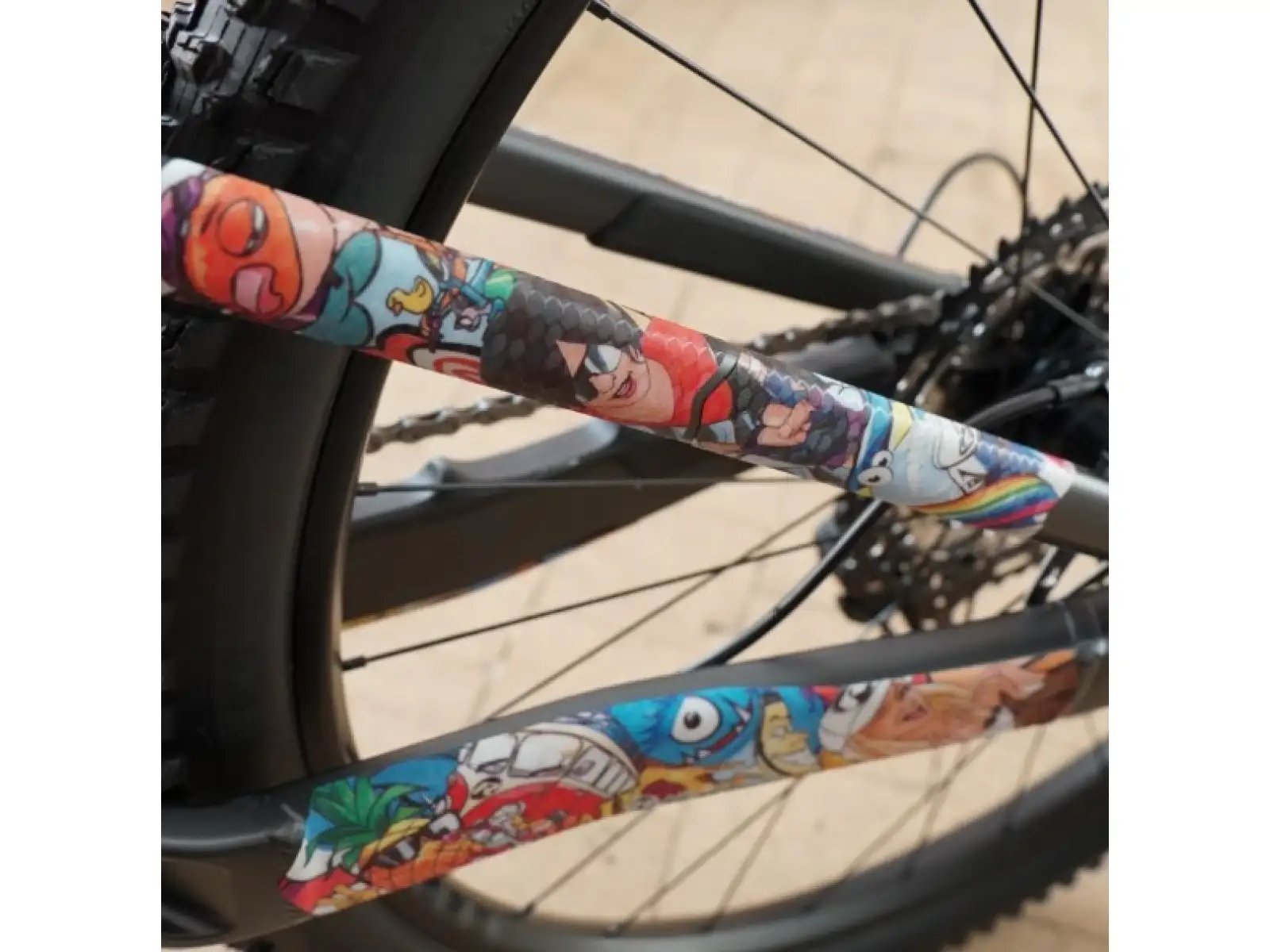 Rie:sel Design TAPE 3000 Kettenfolie Stickerbomb Eyecatcher