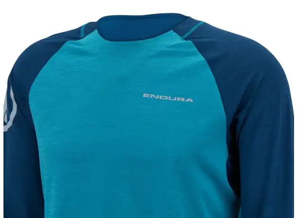 Endura SingleTrack Herrentrikot Langarm Atlantic