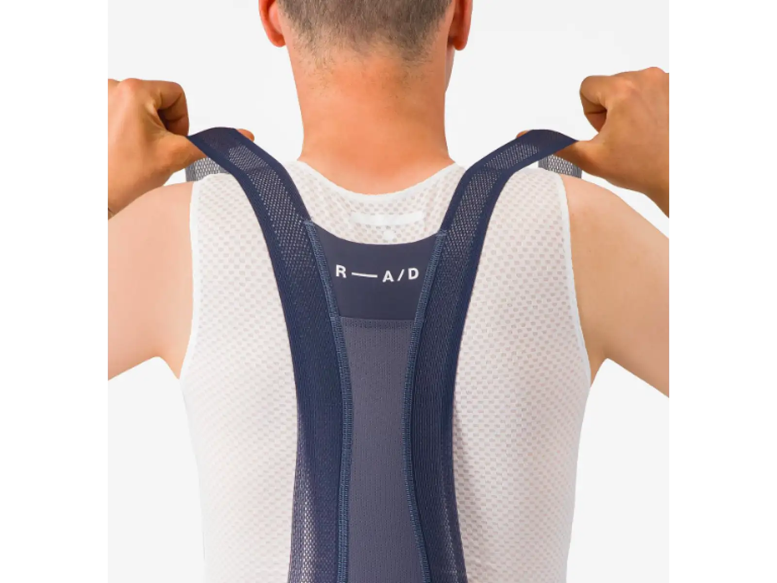 Castelli Espresso R-A/D Herren-Shorts mit Polsterung und Trägerhose Twilight Blue