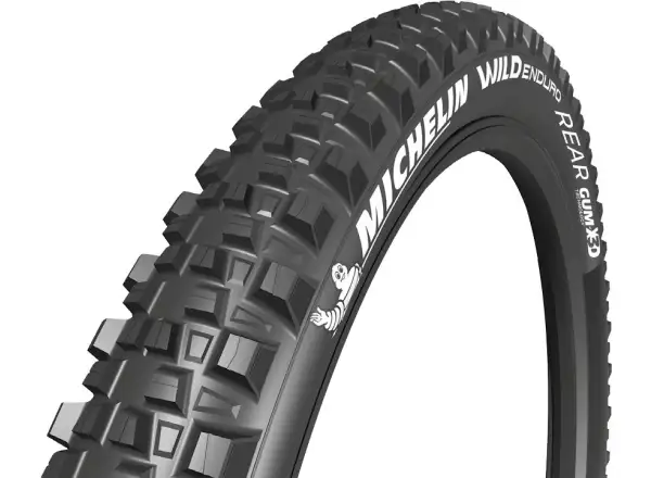 Michelin Wild Enduro Hinten GUM-X3D Wettbewerbslinie 27,5x2,40" TS TLR MTB Reifen aus Kevlar