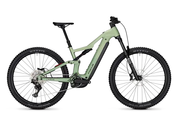 Focus THRON 8 800Wh vollgefedertes E-Bike Mintgrey matt / Artichokegreen matt