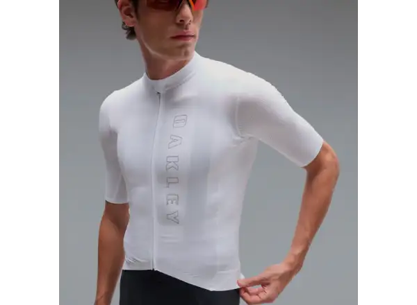 Oakley Endurance Lite Herren Trikot Kurzarm weiß