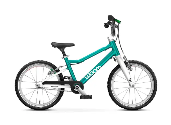 Woom GO 3 Metallic Turquoise 16 Kinderfahrrad