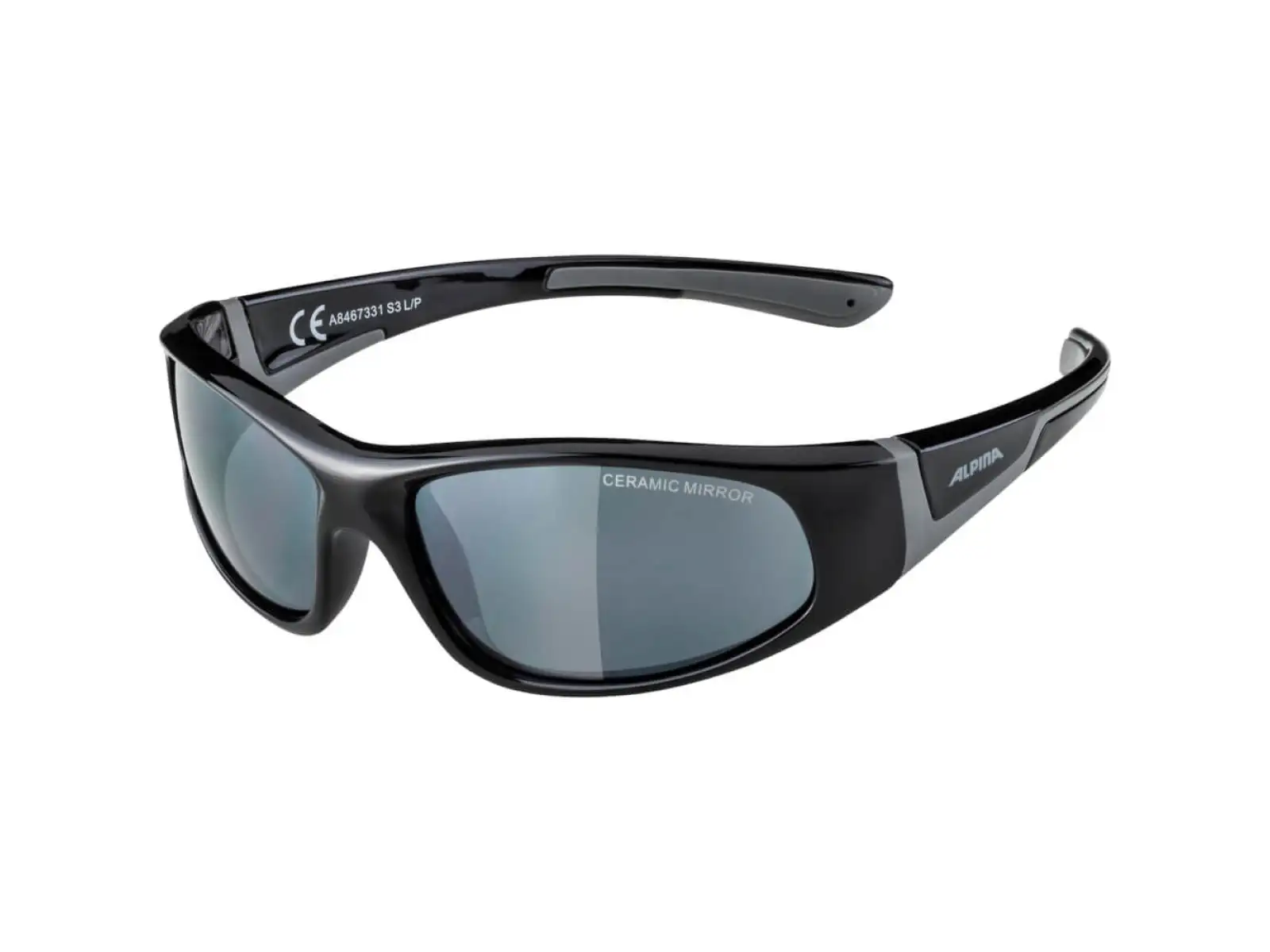 Alpina Flexxy Junior Kinderbrille Black/Grey
