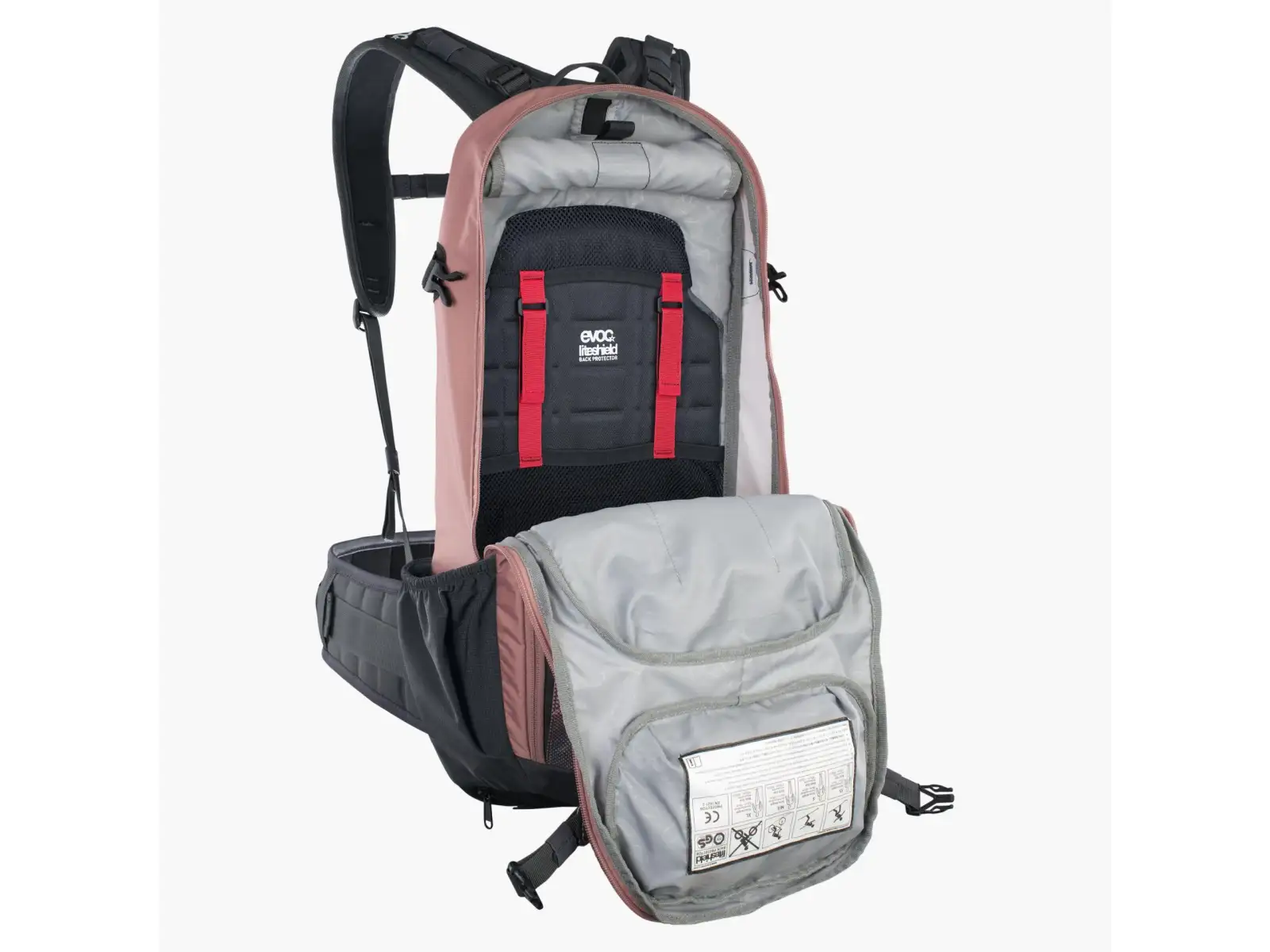 Evoc FR Enduro 16 Rucksack 16 l dusty pink/karbonově grau