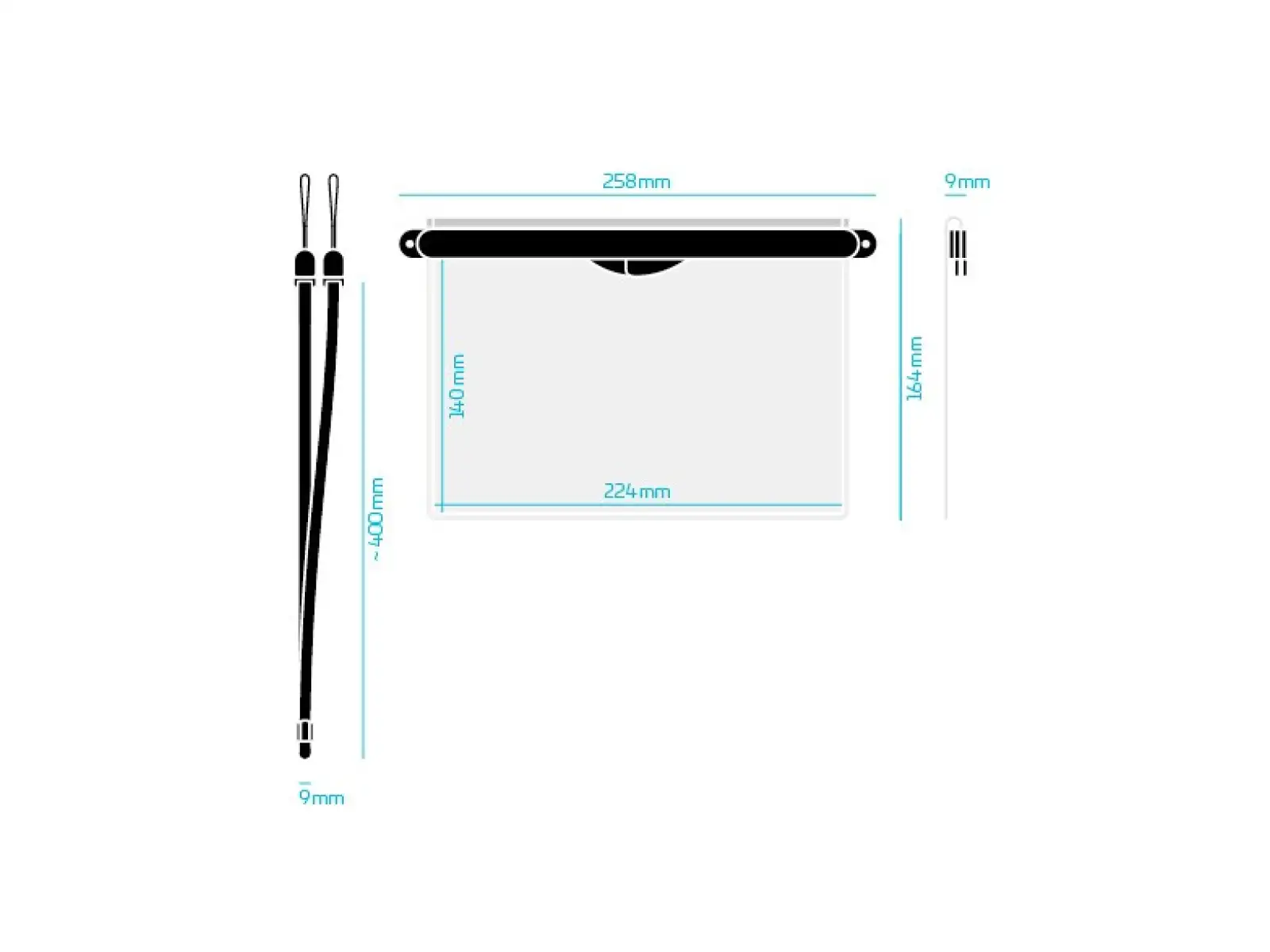 Fidlock Hermetic Hülle Multi Transparent