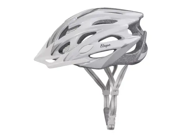 Etape Vesper Damen-Fahrradhelm – Weiß/Grau matt