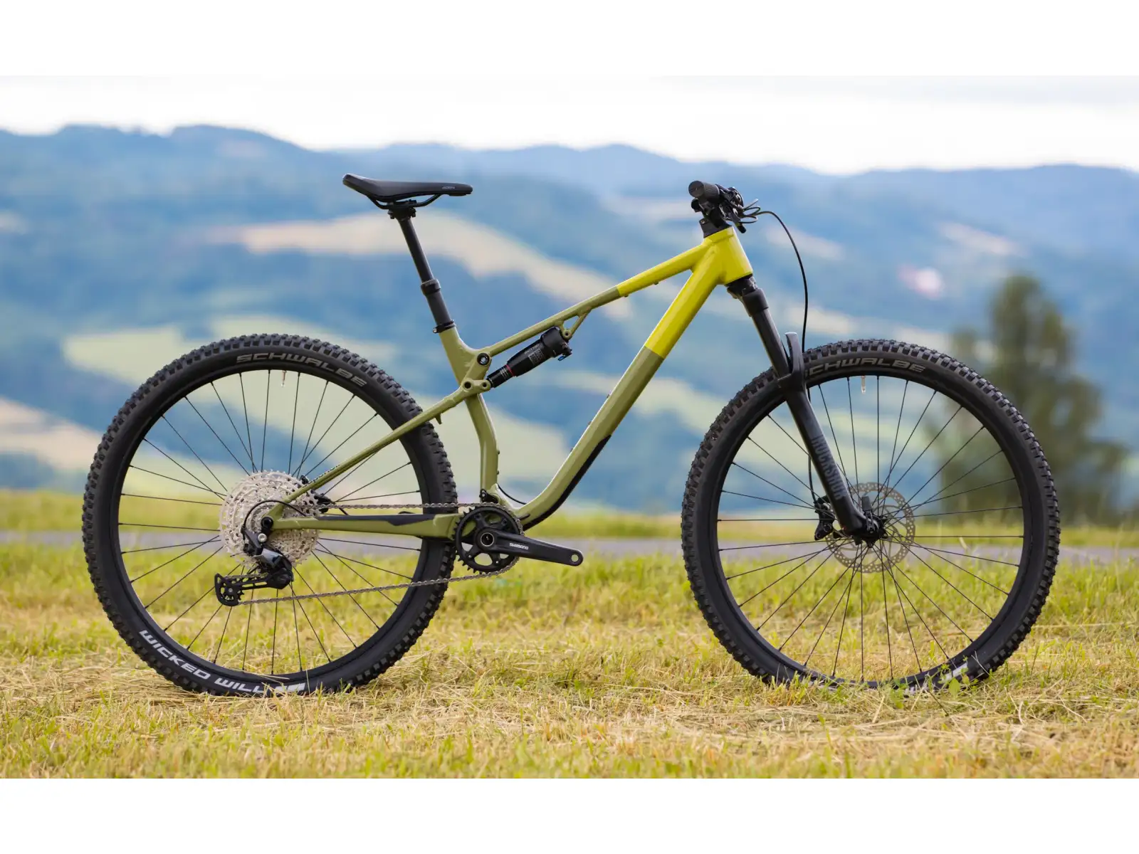 Superior XF 6.2 DC Mountainbike in Gloss Olive.