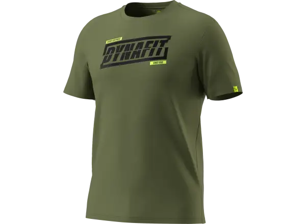 Dynafit Graphic Cotton Herren T-Shirt Kurzarm Smoke Blue/Tabloid