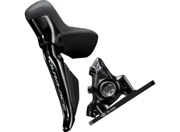 Shimano Dura-Ace Di2 ST-R9270/BR-R9270 Linker 2-fach Schalt-/Bremsgriff + Bremssattel mit Kühlung