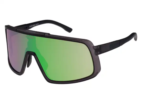 R2 Revel Sonnenbrille dark grey/purple/green chrome