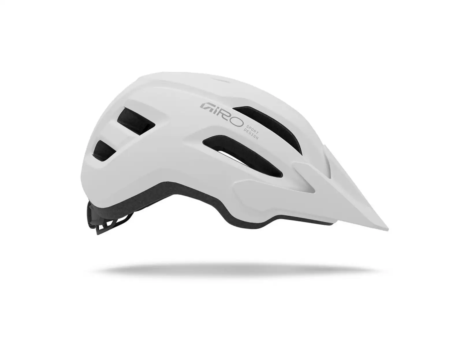 GIRO Fixture II MIPS Damenhelm Mat White/Chrome