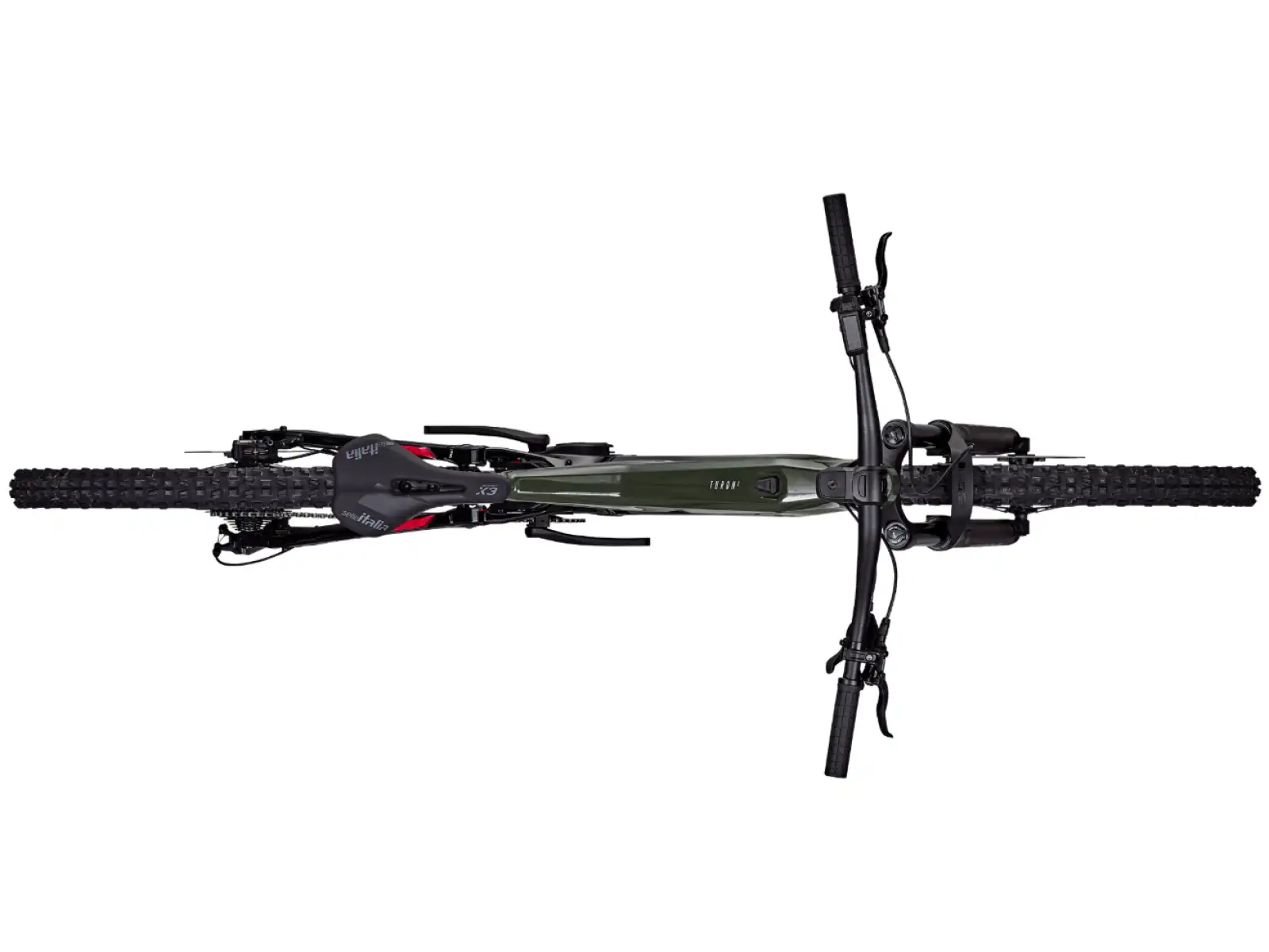 Focus E-Mountainbike – Thron2 6.7 800 Wh Urbangreen/Magicblack