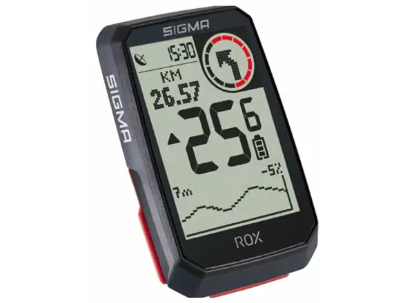 Sigma ROX 4.0 GPS Computer SET mit Sensoren Schwarz